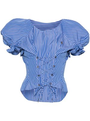 Vivienne Westwood Kate striped top - Blue