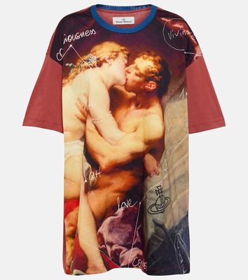 Vivienne Westwood Kiss oversized cotton jersey T-shirt