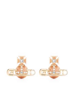 Vivienne Westwood Kitty stud earrings - Gold