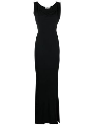 Vivienne Westwood Liz long fitted dress - Black