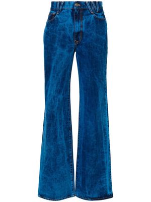 Vivienne Westwood logo-patch straight-leg jeans - Blue