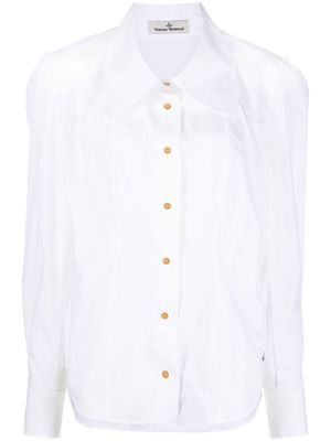 Vivienne Westwood long-sleeve cotton shirt - White