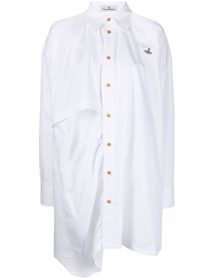Vivienne Westwood long-sleeve shirt dress - White