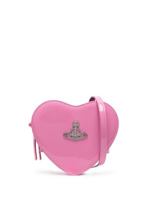 Vivienne Westwood Louise Orb-plaque crossbody bag - Pink