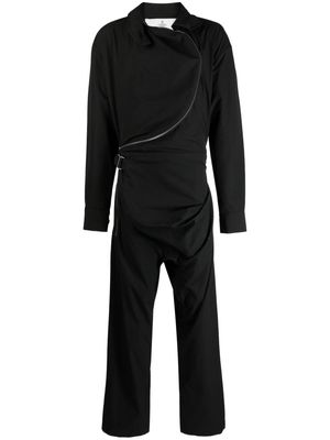 Vivienne Westwood Ming off-centre zip jumpsuit - Black
