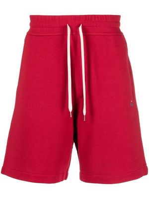 Vivienne Westwood Orb-detail track shorts - Red