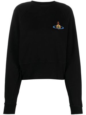 Vivienne Westwood Orb-embroidered sweatshirt - Black