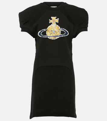 Vivienne Westwood Orb printed cotton jersey T-shirt dress