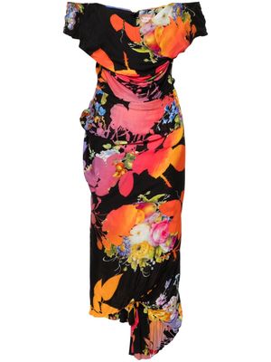 Vivienne Westwood Pre-Owned 2013-2014s Cocotte floral-print dress - Black