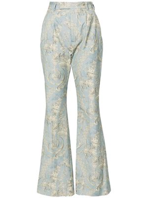 Vivienne Westwood Ray high-waist flared trousers - Blue