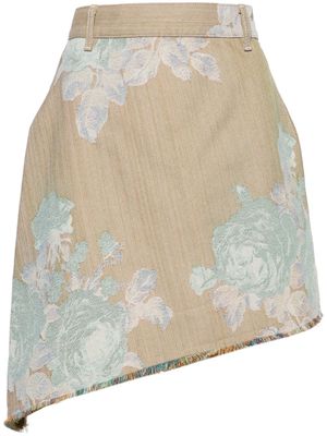 Vivienne Westwood Sailor jacquard skirt - Green