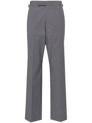 Vivienne Westwood Sang gingham-check tailored trousers - Black