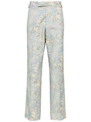 Vivienne Westwood Sang Toile De Jouy-print trousers - Blue