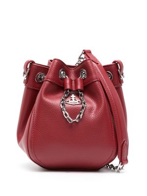 Vivienne Westwood small Chrissy bucket bag - Red