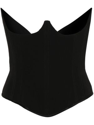 Vivienne Westwood strapless corset top - Black