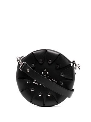 Vivienne Westwood studded leather crossbody bag - Black