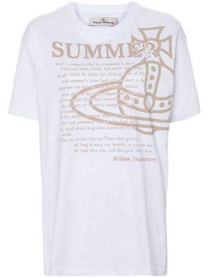 Vivienne Westwood Summer cotton T-shirt - White