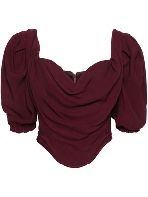 Vivienne Westwood Sunday corset top - Red