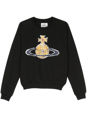 Vivienne Westwood Time Machine cotton sweatshirt - Black