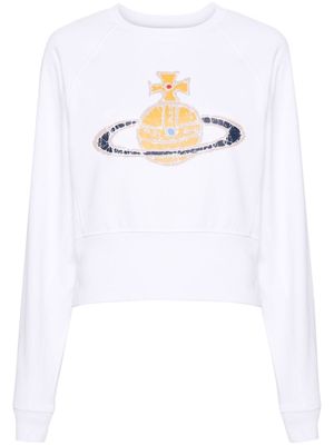 Vivienne Westwood Time Machine cotton sweatshirt - White