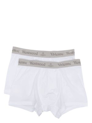 Vivienne Westwood two-pack logo-waistband briefs - White