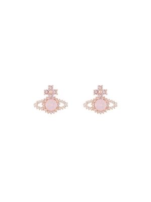Vivienne Westwood Valentina orb stud earrings - Pink