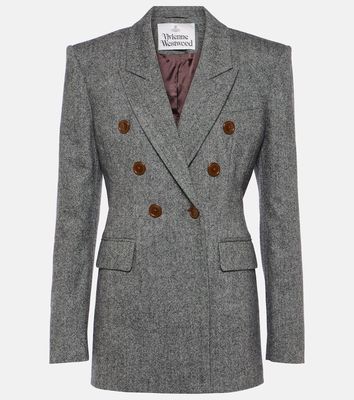 Vivienne Westwood Wool-blend double breasted blazer