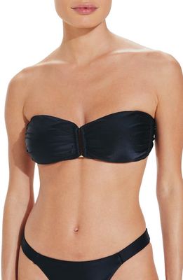 ViX Swimwear Bandeau Bikini Top in Black