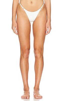 Vix Swimwear Firenze Rafa Bikini Bottom in White