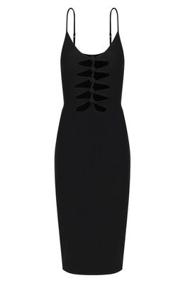 ViX Swimwear Firenze Seraphine Cover-Up Dress in Black