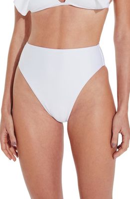 ViX Swimwear Gigi Hot Solid Bikini Bottoms in White