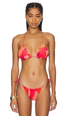 Vix Swimwear Rambla Bikini Top in Orange