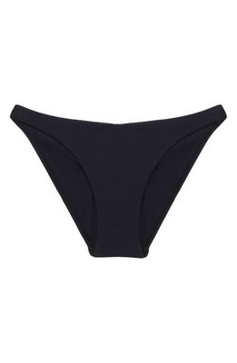 ViX Swimwear Solid Bikini Bottoms in Black