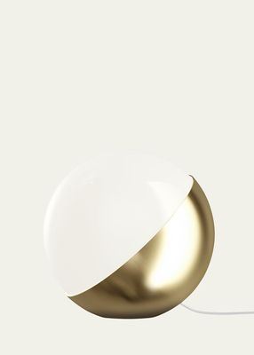 VL Studio Brass Table/Floor Lamp, 12.6" Round