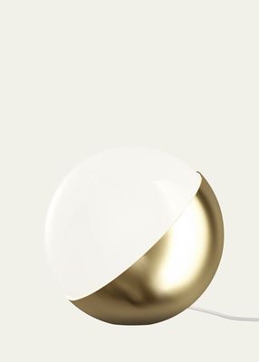 VL Studio Brass Table/Floor Lamp, 5.9" Round