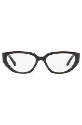 VOGUE 50mm Cat Eye Reading Glasses in Black