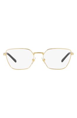 VOGUE 51mm Square Reading Glasses in Gold