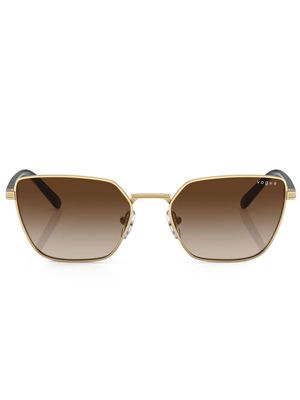 Vogue Eyewear butterfly frame sunglasses - Gold