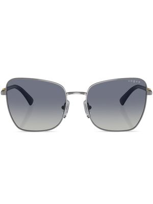 Vogue Eyewear gradient-lenses cat-eye sunglasses - Blue