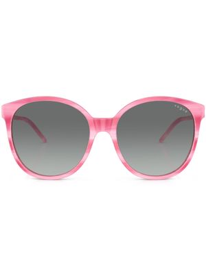 Vogue Eyewear gradient-lenses round-frame sunglasses - Pink