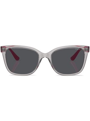 Vogue Eyewear translucent-design square-frame sunglasses - Grey