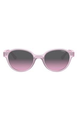 VOGUE Kids' 45mm Gradient Oval Sunglasses in Pink