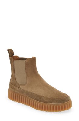 Voile Blanche Beth Strip Platform Chelsea Boot in Taupe