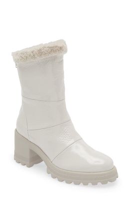 Voile Blanche Claire Genuine Shearling Boot in Storm Grey