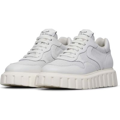 Voile Blanche Grenelle Platform Sneaker in White 