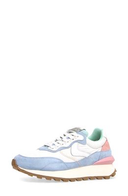 Voile Blanche Qwark Hype Sneaker in Sky Blue White 