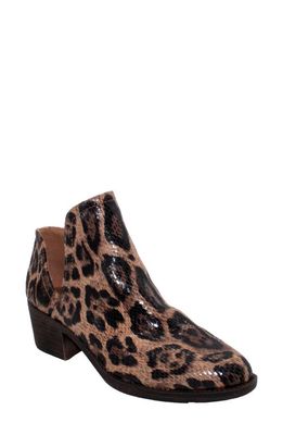 Volatile Chronicle Bootie in Tan Leopard