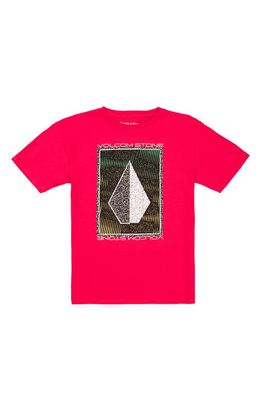 Volcom Kids' Concourse Graphic T-Shirt in Ribbon Red