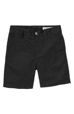 Volcom Kids' Frickin Chino Shorts in Black