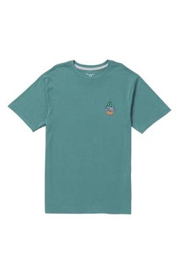 Volcom Kids' Skystone Graphic T-Shirt in Service Blue